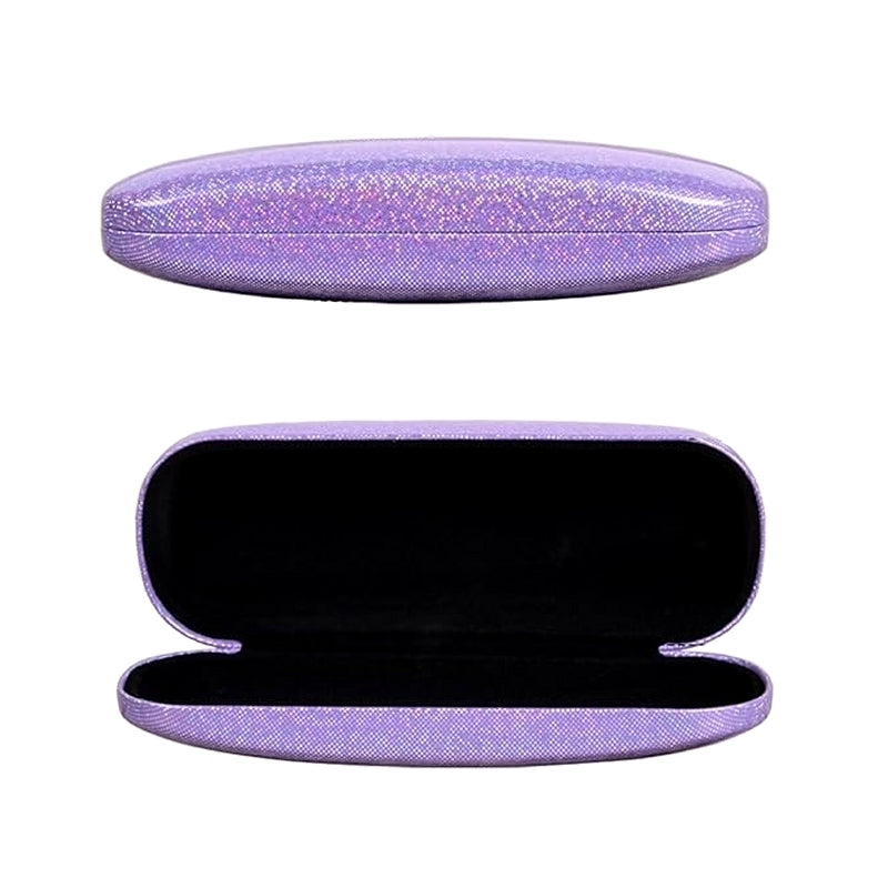 Glitter Hard Shell Glasses Case (Purple)