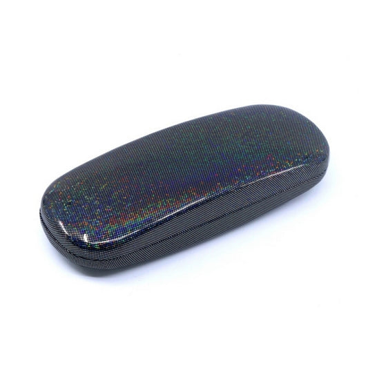 Glitter Hard Shell Glasses Case (Black)