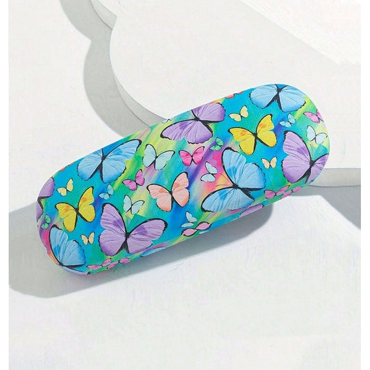 Butterflies Hard Shell Glasses Case