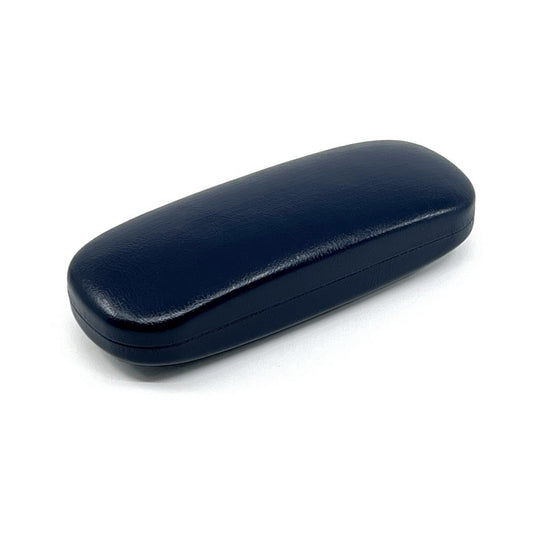 Traditional Leather Glasses Case (Blue)