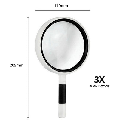 110mm 3X Magnifying Glass